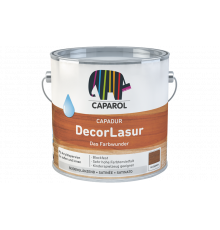Лазурь водоразбавляемая для древесины Capadur DecorLasur белая 5 л. Caparol