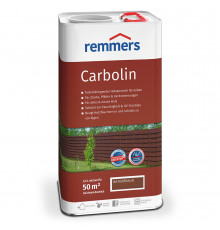 Лазурь защитная Remmers Carbolin  для наружных деревянных поверхностей коричневая 10 л.