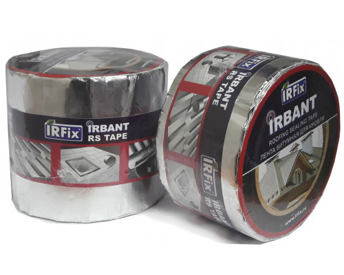 Лента битумная для кровли IRBANT Aluminium / Алюминий 10м х 30см., IRFIX