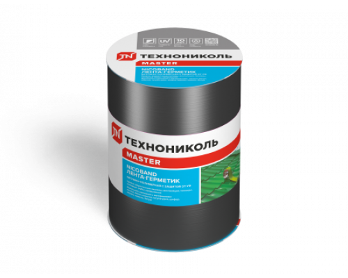 Лента герметизирующая Технониколь Nicoband 3 м. х 15 см. Темно-серый