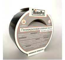 Лента клейкая полиакриловая для мембран и пленок HomePro UNO PROF 60 мм. х 25 м.