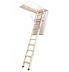 Лестница чердачная деревянная Fakro LTK 70 х 140 х 330 см.