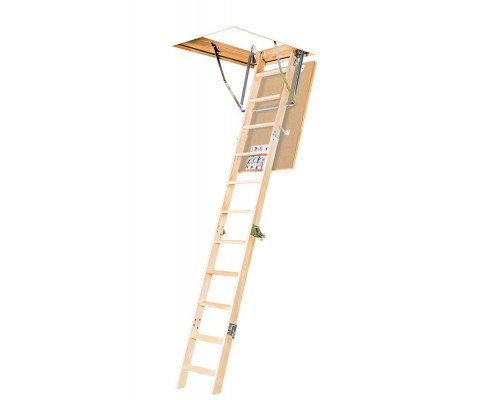 Лестница чердачная деревянная Fakro LWS 70 x 120 x 330 см.