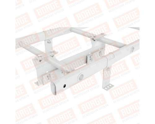 Лестница кровельная для фальцевой кровли Borge New Line RAL 9003 Сигнально-белый 1800 мм.
