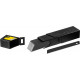 Лезвие сегментированное OLFA EXCEL BLACK 8 сегментов 18 мм. (50 шт/упак.) OL-LBB-50B
