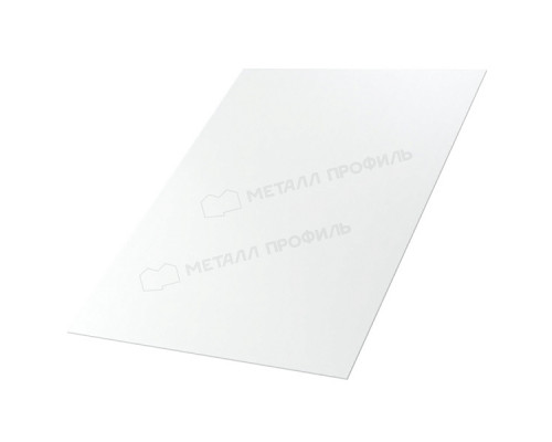Лист плоский Металл Профиль 1200 мм. ПЭ RAL 9003 белый 0,4 мм.