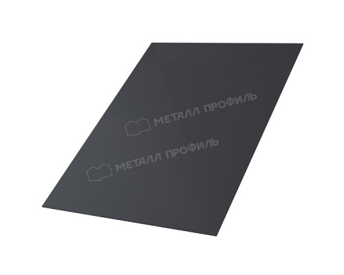 Лист плоский Металл Профиль PureTech_Mat RAL 7024 Серый графит 0,5 мм.