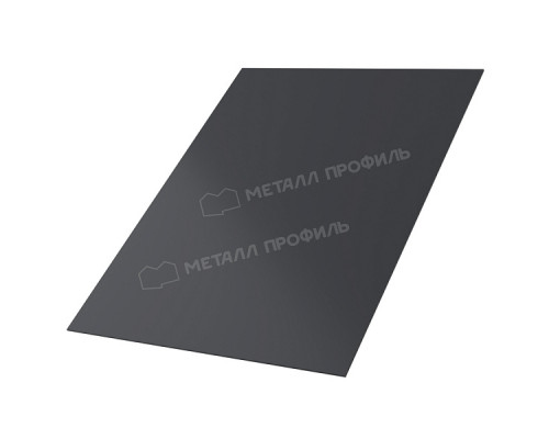 Лист плоский  Металл Профиль PURMAN RAL 7024 Серый графит 0,5 мм.