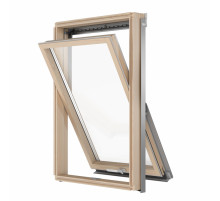Мансардное окно двухкамерное Rooflite+ AAY B1500 / 55 х 98 см.
