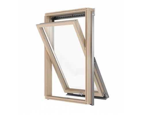 Мансардное окно двухкамерное Rooflite+ AAY B1500 / 78 х 140 см.