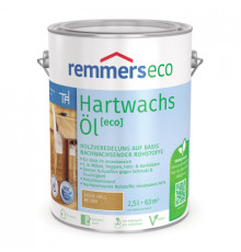Масло деревозащитное на натуральной основе для дерева Remmers Hartwachs-Ol [eco] 0,75 л.