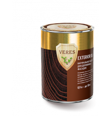 Масло для наружных работ Veres Oil Exterior №8 темный дуб 2,7 л. (1/2) "VERES"