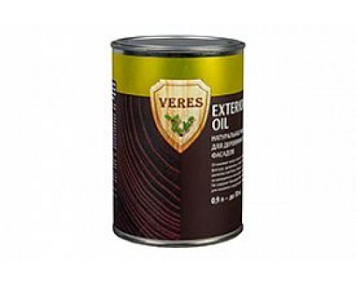 Масло для защиты декоративных поверхностей Veres OIL EXTERIOR № 17 зеленый бор  0,9 л.