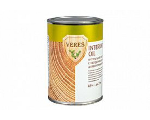 Масло для защиты декоративных поверхностей Veres Oil Interior № 2 сосна 0,9 л.