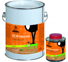 Масло двухкомпонентное для паркета Lobasol HS 2K ImpactOil/Color сильвер 0,75 л.