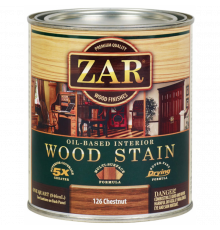 Масло льняное тонирующее по дереву Wood Stain 121 Черный оникс 0,946 л. Zar