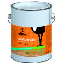 Масло-воск на масляной основе для паркета Lobasol Markant бесцветный натуральный 2,5 л.