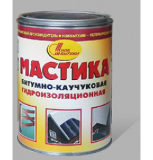 Мастика гидроизоляционная битумно-каучуковая Новбытхим 1 л.
