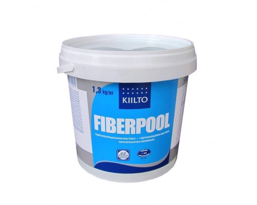 Мастика гидроизоляционная Kiilto Fiberpool 14 кг.