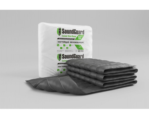 Мат звукоизоляционный SoundGuard Cover Eco Base 5000 х 1140 x 35 мм.