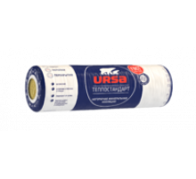 Маты теплозвукоизоляционные URSA 44 RN ТеплоСТАНДАРТ 6560 х 1220 х100 мм. (8 м2 / 0,8 м3) 1 мат