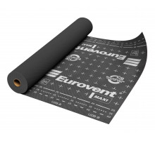 Мембрана подкровельная супердиффузионная 3-х слойная Eurovent Maxi 1,5 х 50 м. 75 м2.