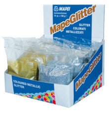 Металлизированный цветной блеск Мапеглиттер / MapeGlitter №208 бронза 100 г., Mapei