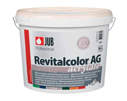 Mикроармированная акриловая фасадная краска Revitalcolor AG база А (1001) 16л (1/24)  "JUB"