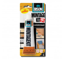 Монтажный клей Bison MONTAGEKIT SUPER STRENGTH CRD 125G