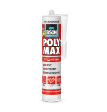 Монтажный клей Bison POLY MAX CRYSTAL CRT 300G
