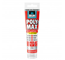 Монтажный клей Bison POLY MAX CRYSTAL TUB 115G