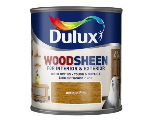 Морилка водная Dulux Woodsheen Golden Teak золотой тик 0,75 л.