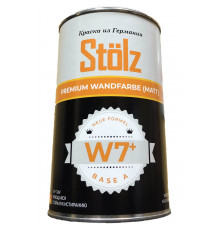 Моющаяся краска для стен Stölz W7 Base C 0.9L