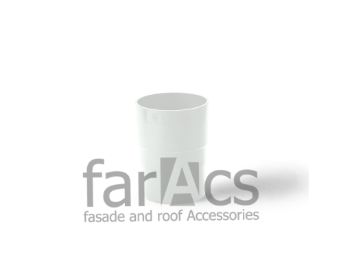 Муфта трубы FarAcs ПВХ 125/82 Белый