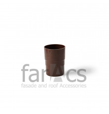 Муфта трубы FarAcs ПВХ 125/82 Коричневый 