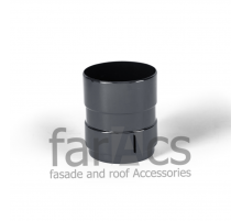 Муфта трубы соединительная FarAcs PREMIUM ПВХ 152/100 Серый графит