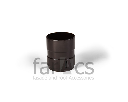 Муфта трубы соединительная FarAcs PREMIUM ПВХ 152/100 Темно-коричневый