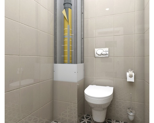 Набор для шумоизоляции труб SoundGuard Tubezero D<=110 мм.