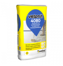 Наливной пол универсальный weber.vetonit 4080 / Вебер.Ветонит 4080 белый 20 кг.