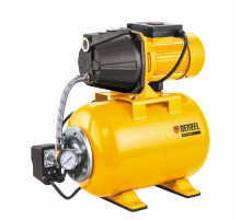 Насосная станция PS1100С, 1100 Вт, 4500 л/ч, ресивер 24 л, подъем 46 м, чугун Denzel