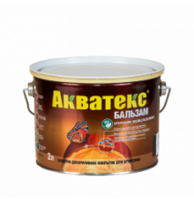 Натуральное масло для древесины Акватекс-бальзам Дуб 0,75л. "Рогнеда"