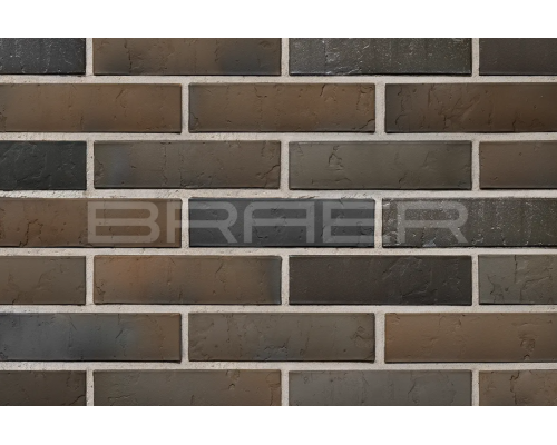 Облицовочный кирпич BRAER кладка Limited терра 250 х 120 х 65 мм. 1 НФ