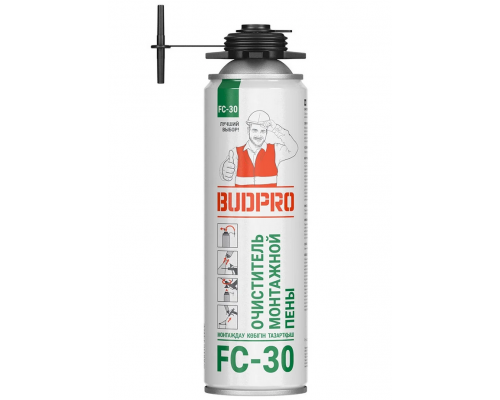Очиститель монтажной пены Budpro FC-30, 440 мл.