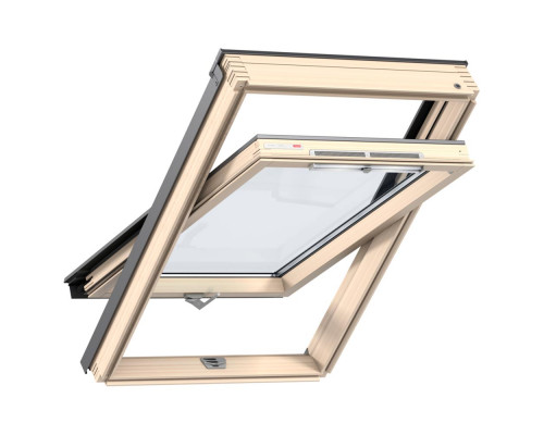 Окно мансардное двухкамерное Velux  Стандарт+ GZR MR04 3061B 78 х 98 см. ручка снизу
