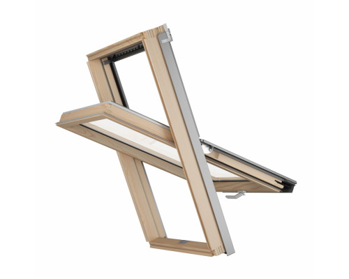 Окно мансардное однокамерное Rooflite+ Стандарт AAY B900 / 78 х 98 см.