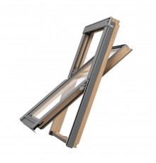 Окно мансардное Rooflite+ Базовое, однокамерное DPY B900 / 55 х 98 см.
