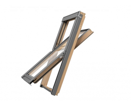 Окно мансардное Rooflite+ Базовое, однокамерное DPY B900 / 94 х 118 см.