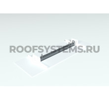 Опора переходник Roofsystems Prestige ZN 550 master фальц с крепежом RAL 7024 Серый графит