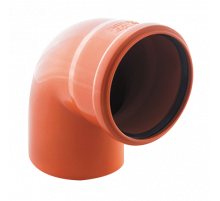 Отвод для наружной канализации Millennium 160 x 87°