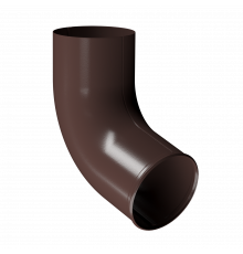 Отвод трубы Docke STAL PREMIUM 125/90 Шоколад RAL 8019